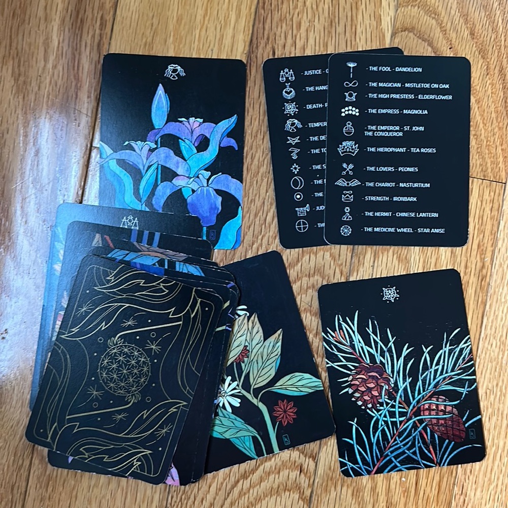 Botanica Deck MAJOR ARCANA ONLY Kevin Jay Stanton